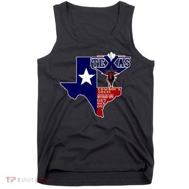 Texas Cowboy Logic Tank Top