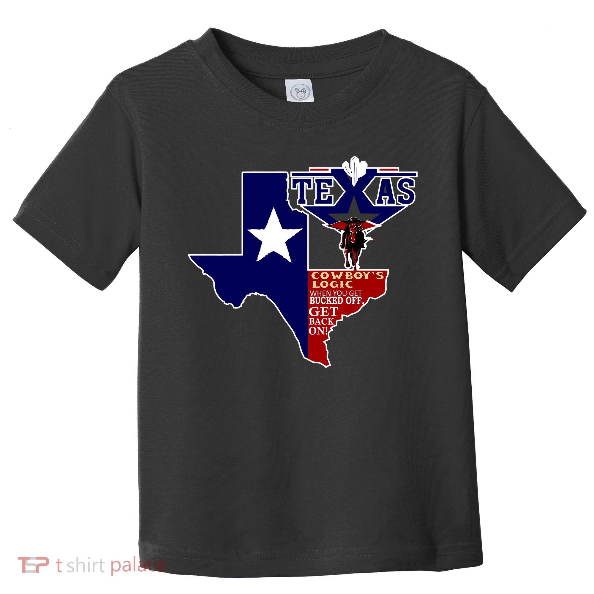 Texas Cowboy Logic Toddler T-Shirt