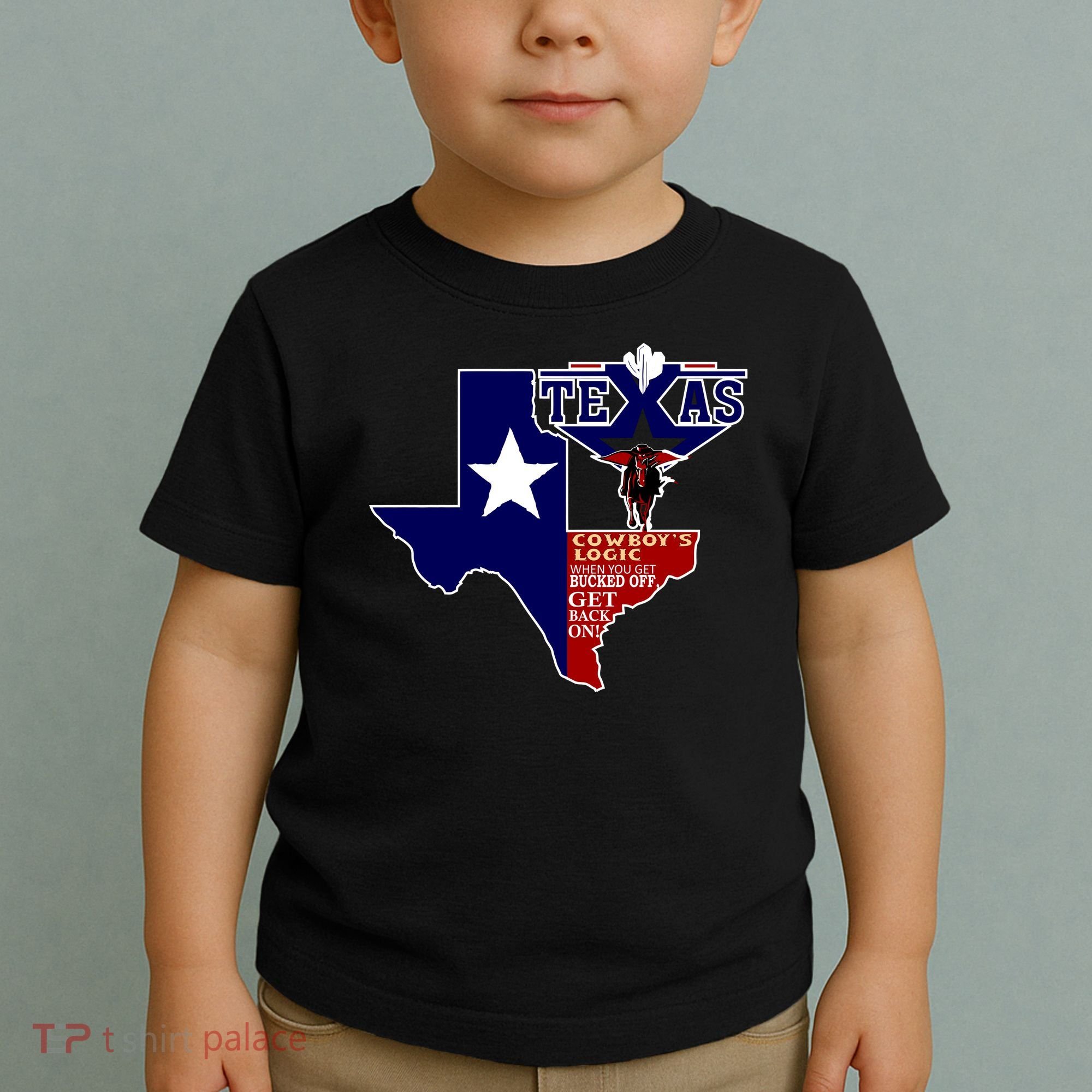 Texas Cowboy Logic Toddler T-Shirt