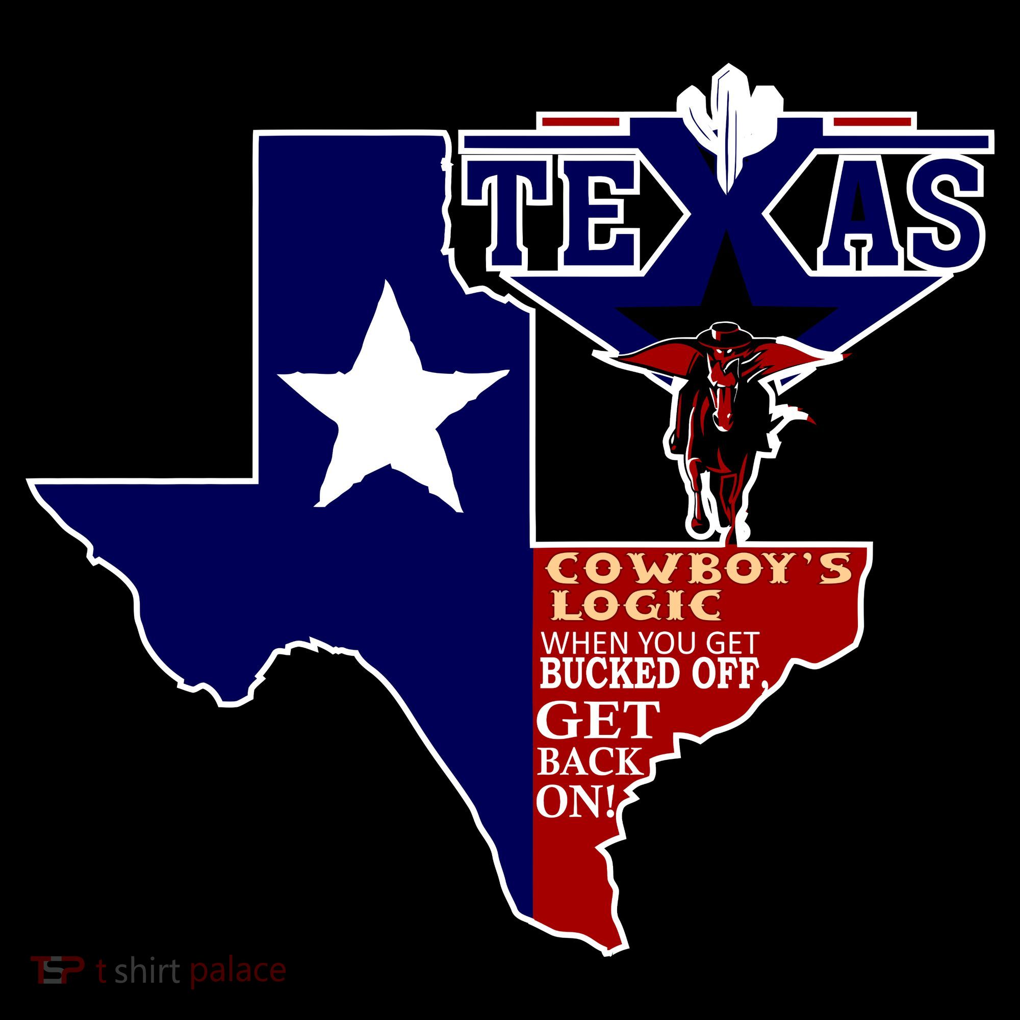 Texas Cowboy Logic Toddler T-Shirt