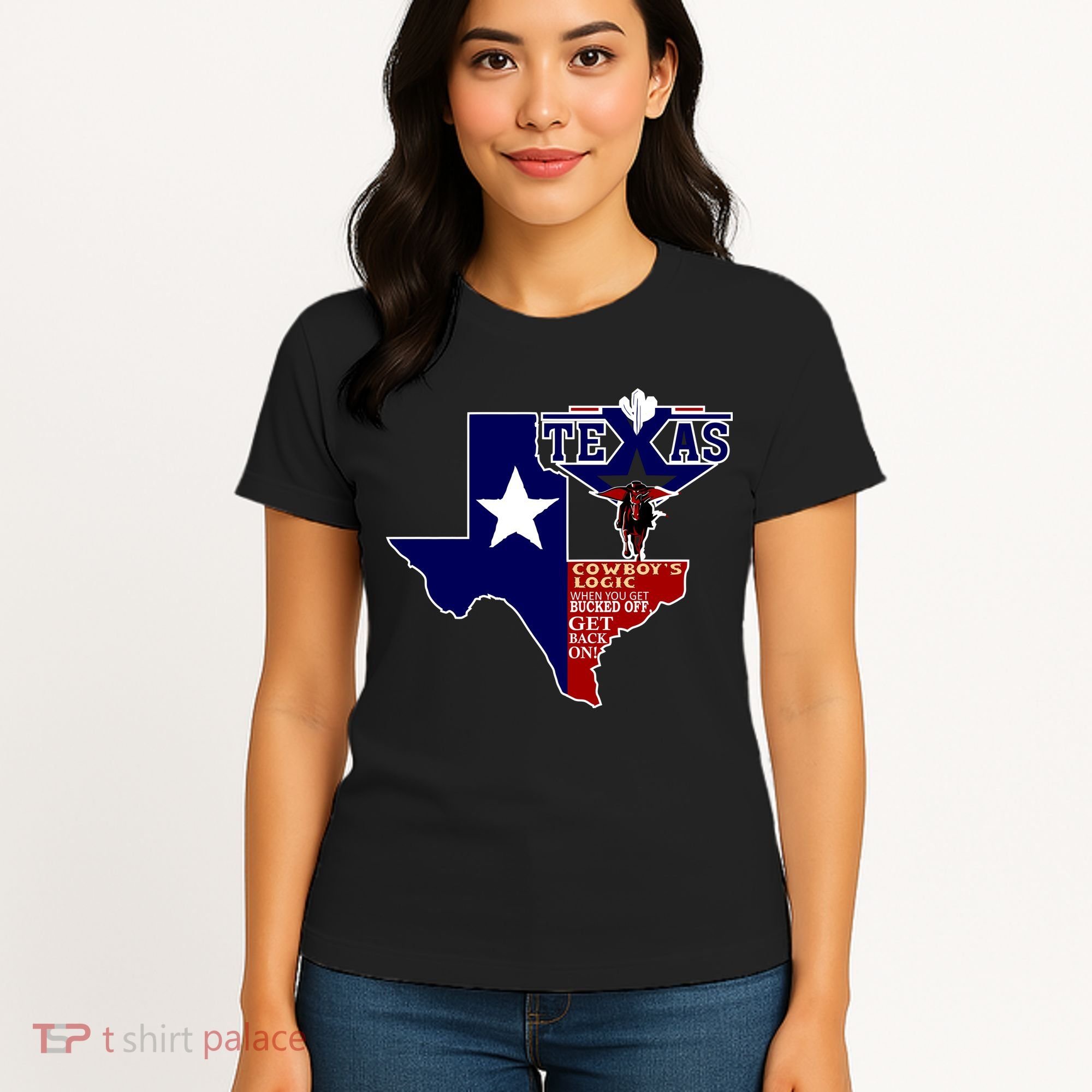 Texas Cowboy Logic Women's T-Shirt