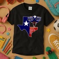 Texas Cowboy Logic Kids T-Shirt thumb 3