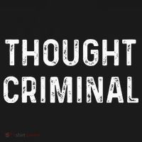 Thought Criminal Libertarian Ancap Conservative Liberty Mousepad thumb 1