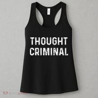 Thought Criminal Libertarian Ancap Conservative Liberty Women's Tank Top thumb 3