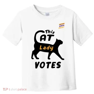 This Cat Lady Votes Toddler T-Shirt