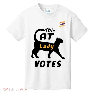This Cat Lady Votes Kids T-Shirt
