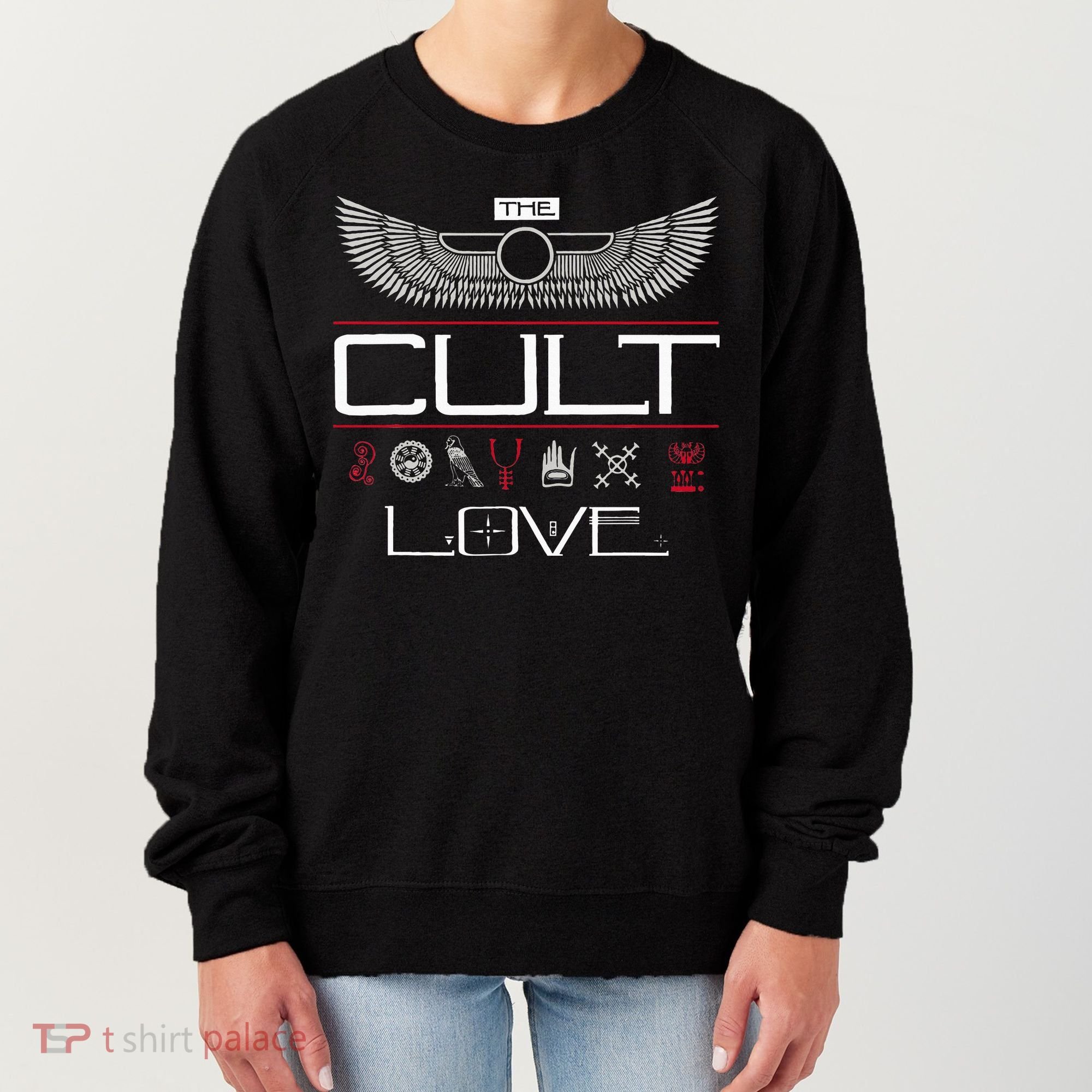 The Cult Love Symbols Women's Sweatshirt