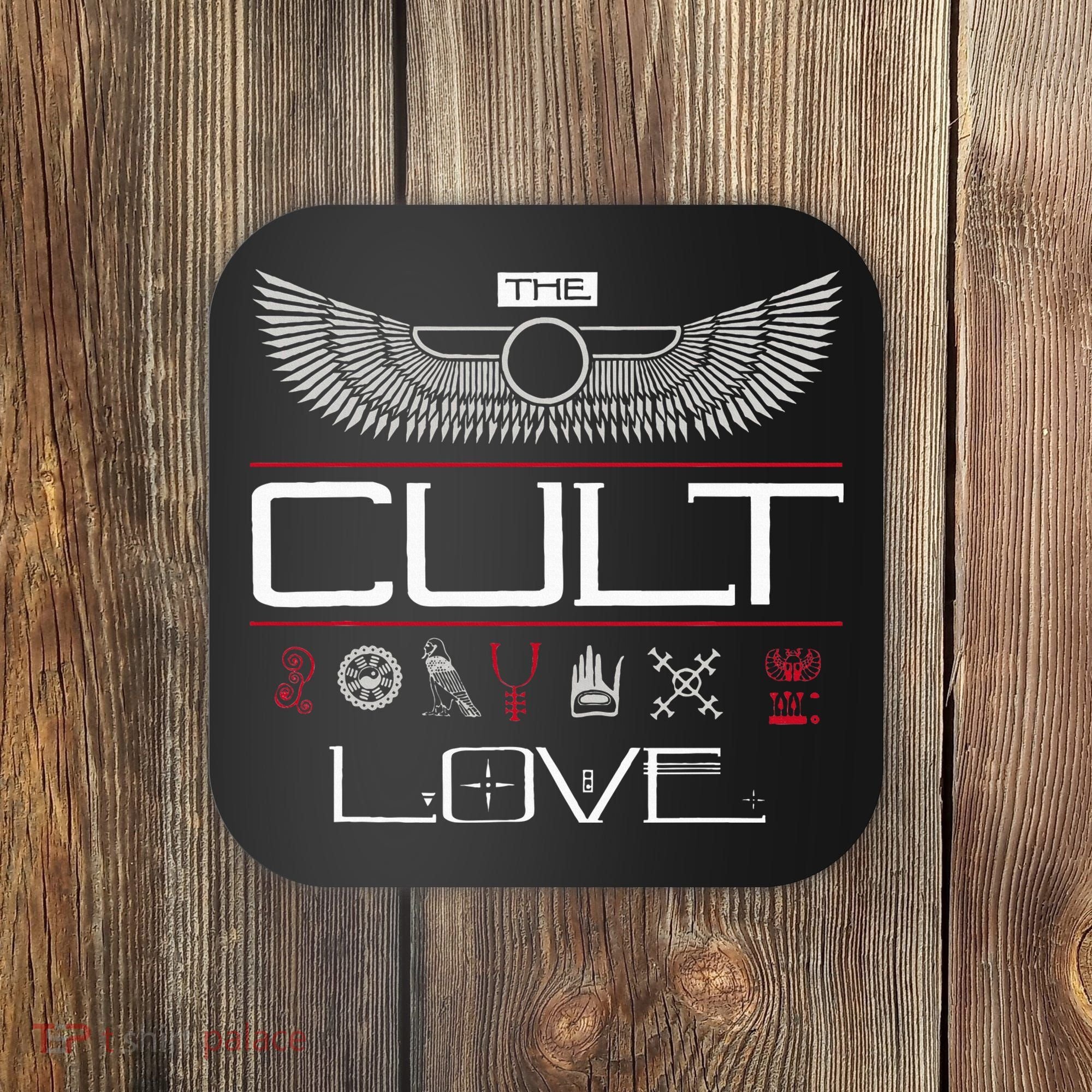 The Cult Love Symbols Coaster