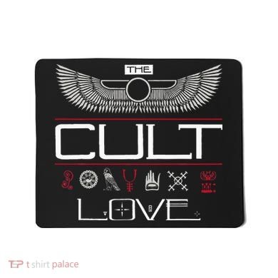 The Cult Love Symbols Mousepad