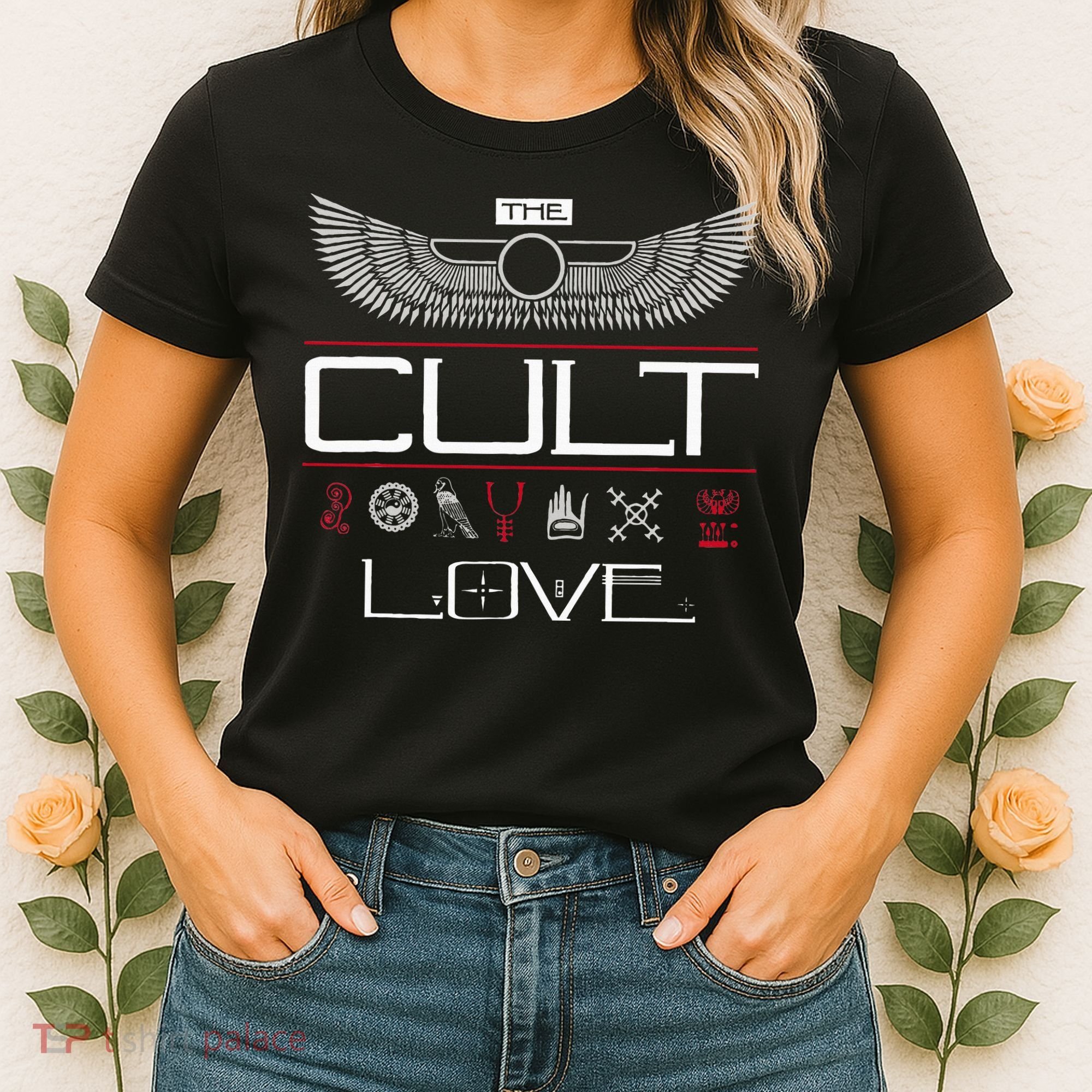 The Cult Love Symbols Women's T-Shirt