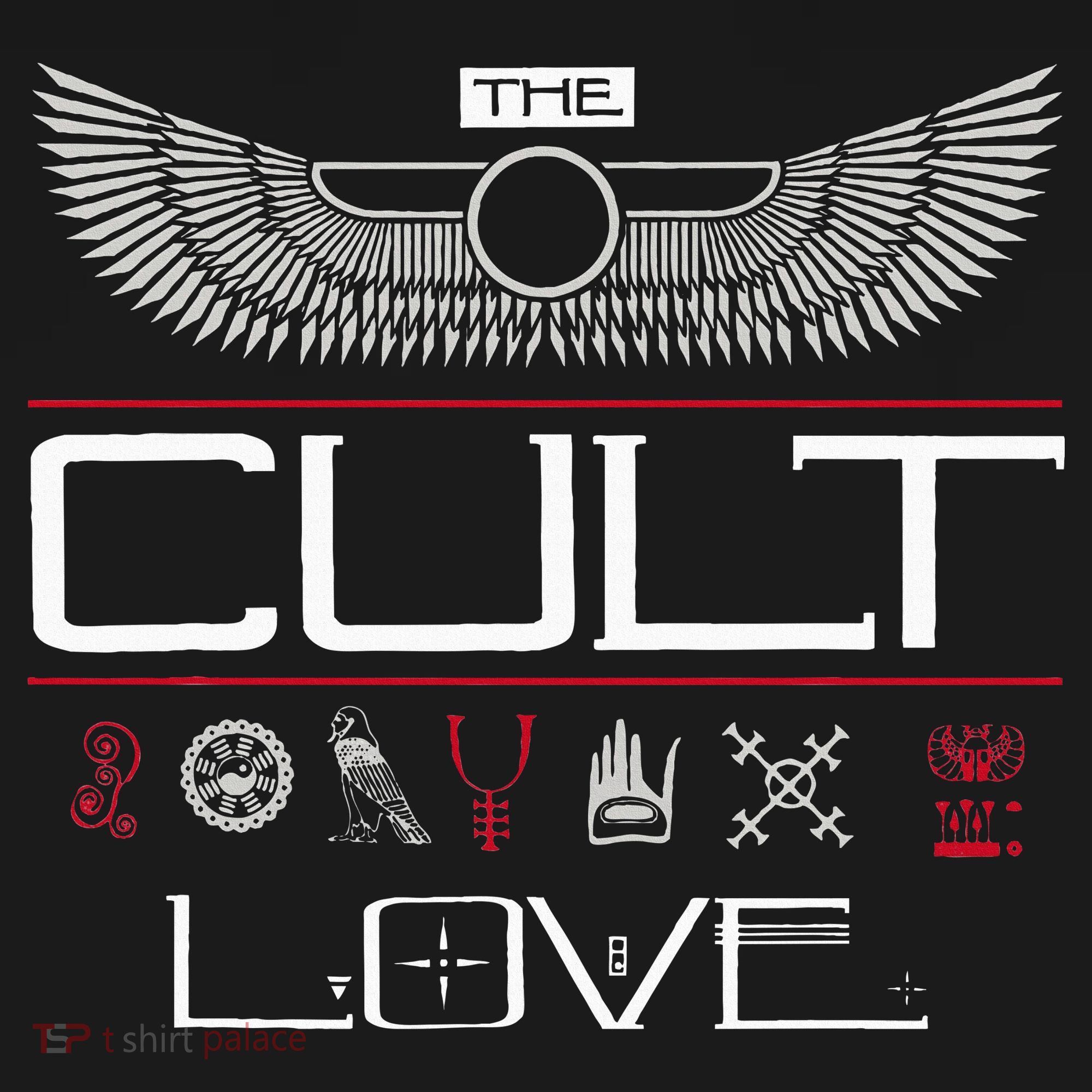The Cult Love Symbols Women's T-Shirt