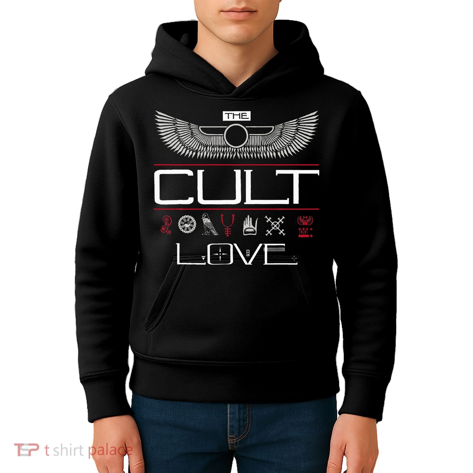 The Cult Love Symbols Kids Hoodie