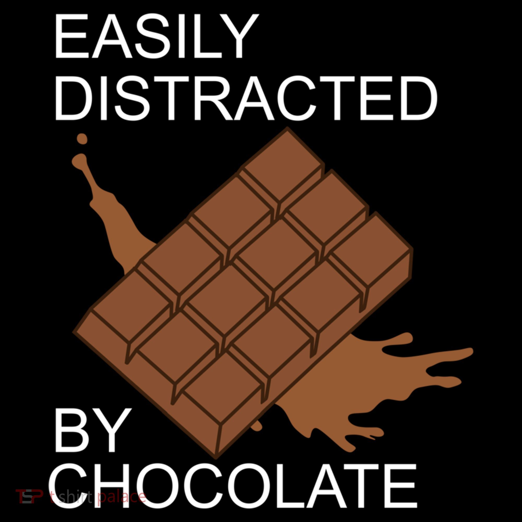 Tasty Chocolate Lover Distracted By Chocolate Cute Gift Women's Hoodie