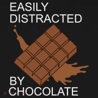 Tasty Chocolate Lover Distracted By Chocolate Cute Gift Ornament thumb 1