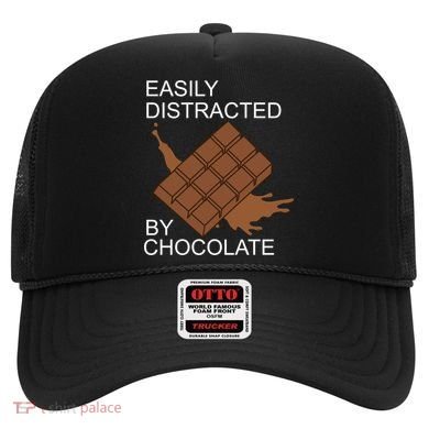 Tasty Chocolate Lover Distracted By Chocolate Cute Gift Hat