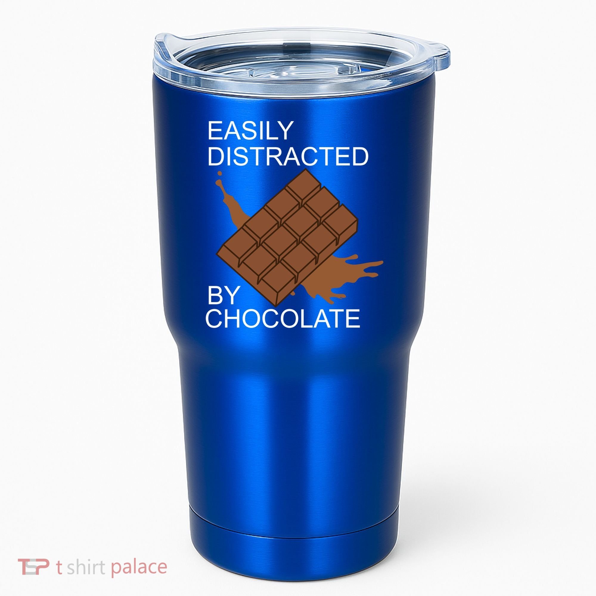 Tasty Chocolate Lover Distracted By Chocolate Cute Gift Tumbler