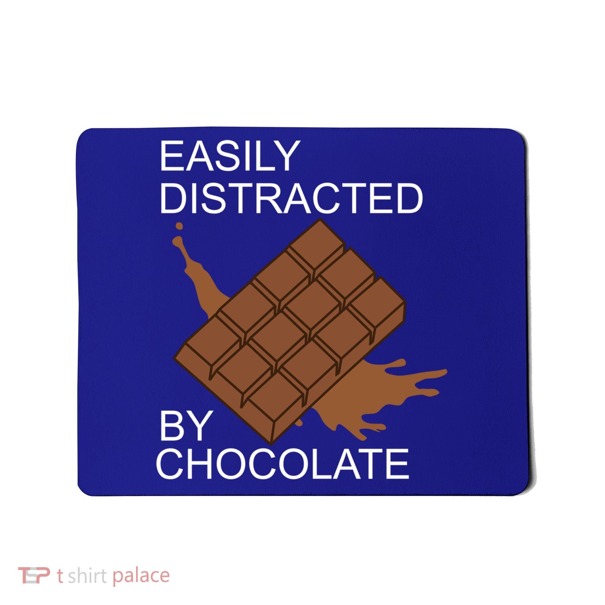 Tasty Chocolate Lover Distracted By Chocolate Cute Gift Mousepad