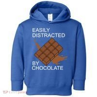 Tasty Chocolate Lover Distracted By Chocolate Cute Gift Toddler Hoodie thumb 0