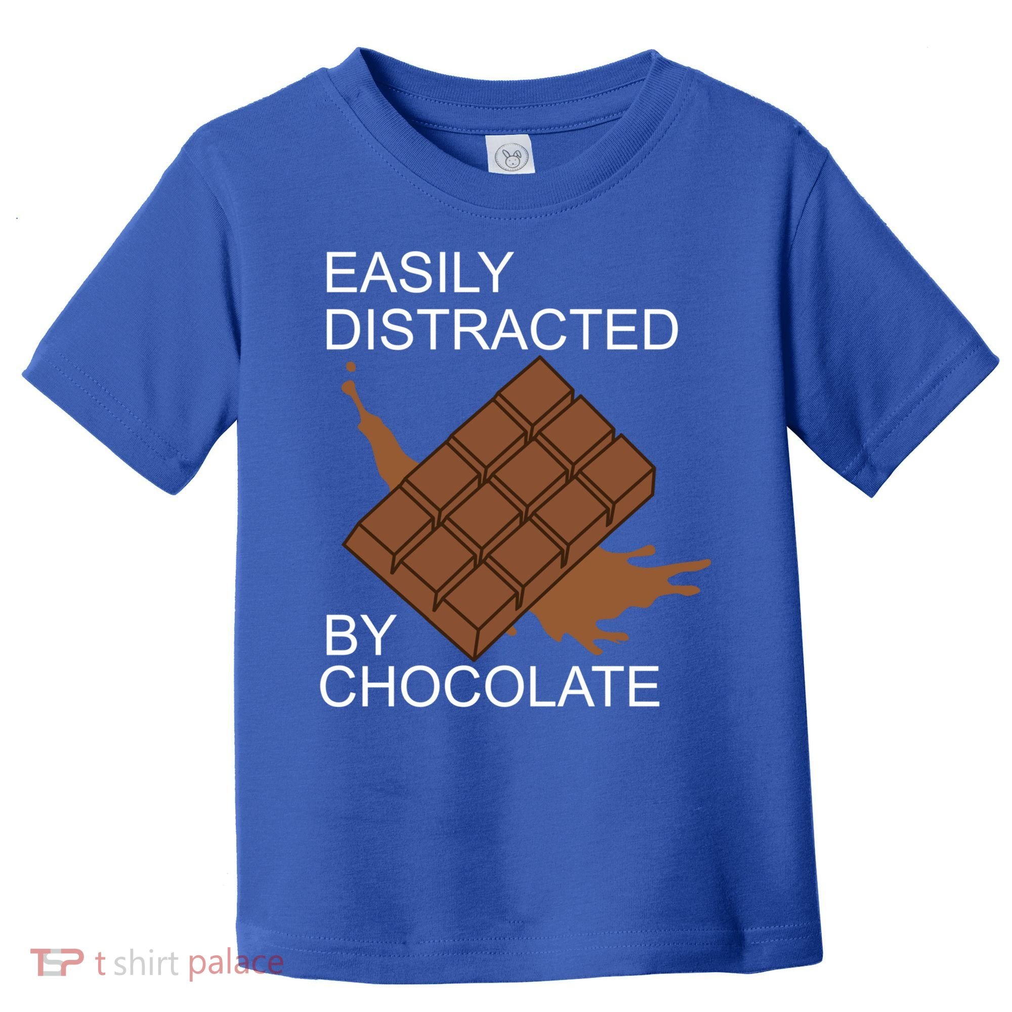 Tasty Chocolate Lover Distracted By Chocolate Cute Gift Toddler T-Shirt