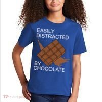 Tasty Chocolate Lover Distracted By Chocolate Cute Gift Kids T-Shirt thumb 2