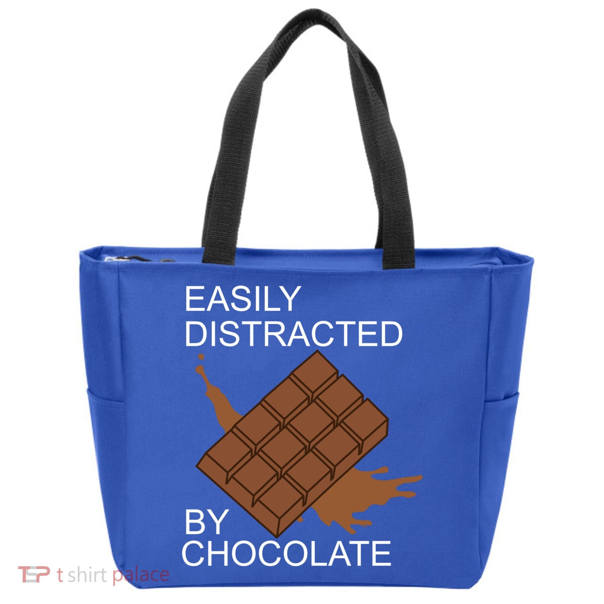 Tasty Chocolate Lover Distracted By Chocolate Cute Gift Tote Bag