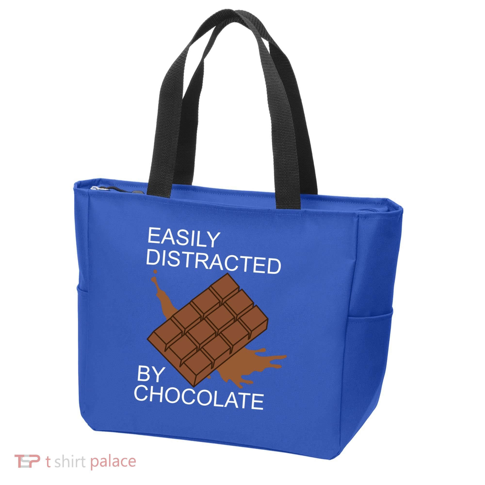 Tasty Chocolate Lover Distracted By Chocolate Cute Gift Tote Bag