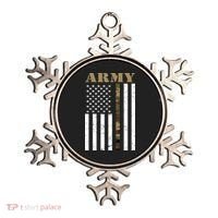 Thin Camo Line United States Army Flag Back Print Ornament thumb 1