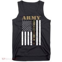 Thin Camo Line United States Army Flag Back Print Tank Top thumb 1