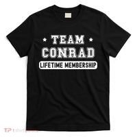 Team Conrad Lifetime Membership Funny Family Last Name T-Shirt thumb 0