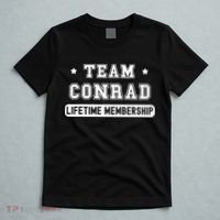 Team Conrad Lifetime Membership Funny Family Last Name T-Shirt thumb 5