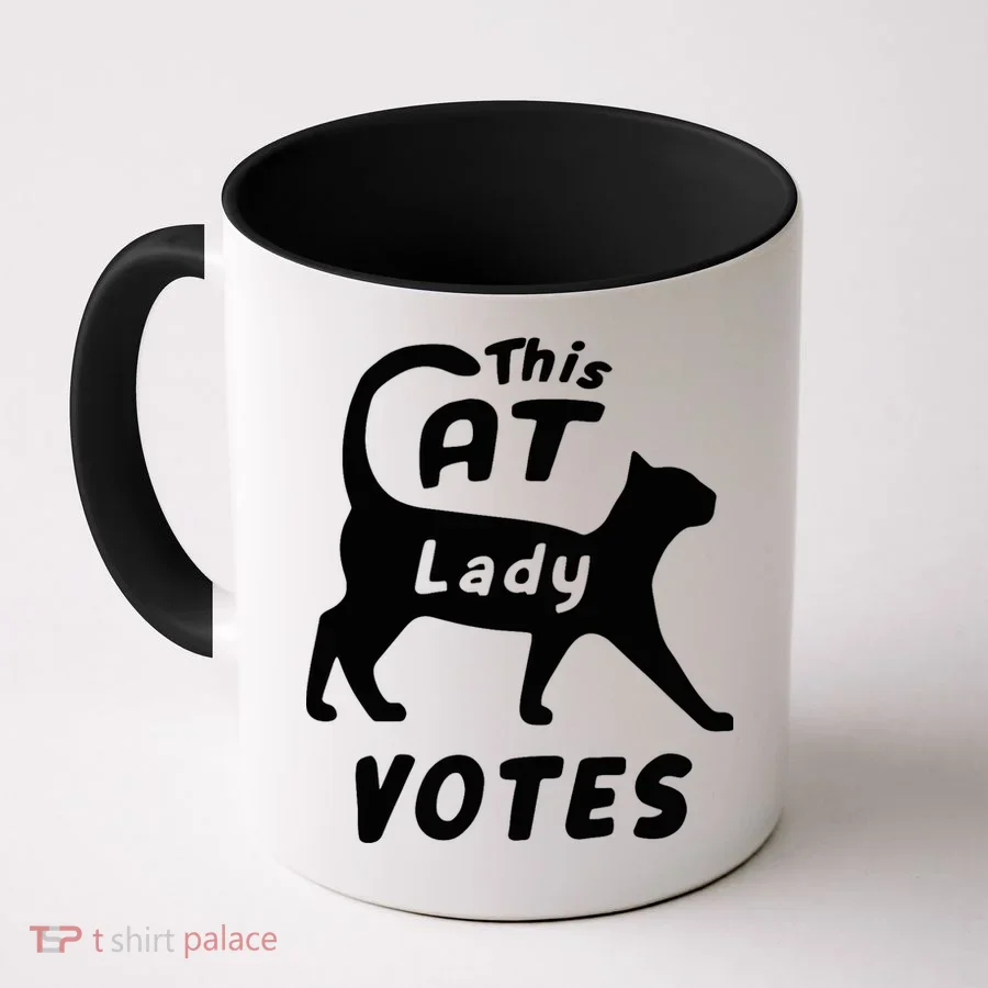 This Cat Lady Votes Coffee Mug
