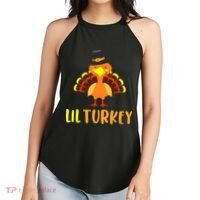 Thanksgiving Cute Lil Turkey Toddler Boys Thanksgiving Women's Perfect Tri Rocker Tank thumb 2