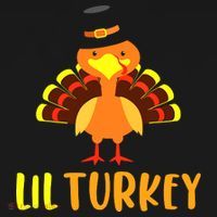 Thanksgiving Cute Lil Turkey Toddler Boys Thanksgiving Women's Perfect Tri Rocker Tank thumb 4