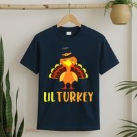 Thanksgiving Cute Lil Turkey Toddler Boys Thanksgiving T-Shirt thumb 2