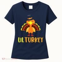 Thanksgiving Cute Lil Turkey Toddler Boys Thanksgiving Women's T-Shirt thumb 0