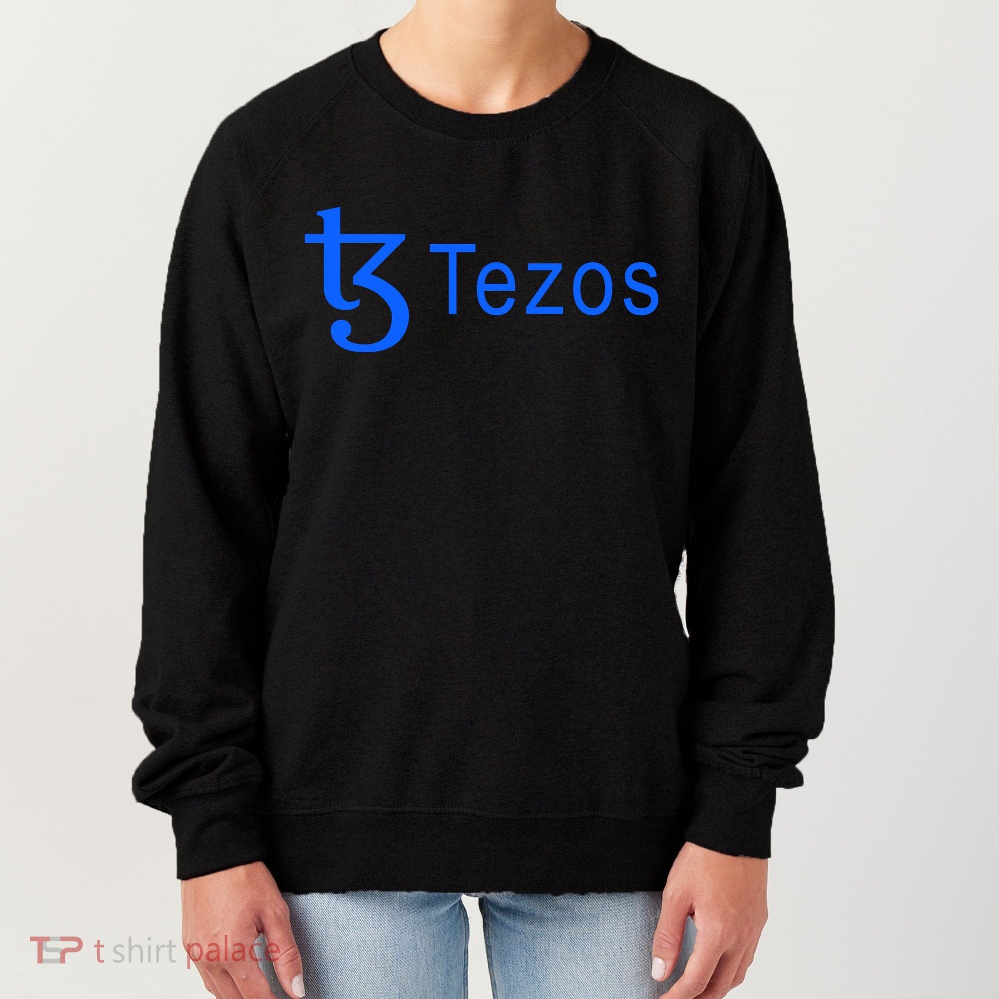 Tezos Cryptocurrency Logo Women's Sweatshirt