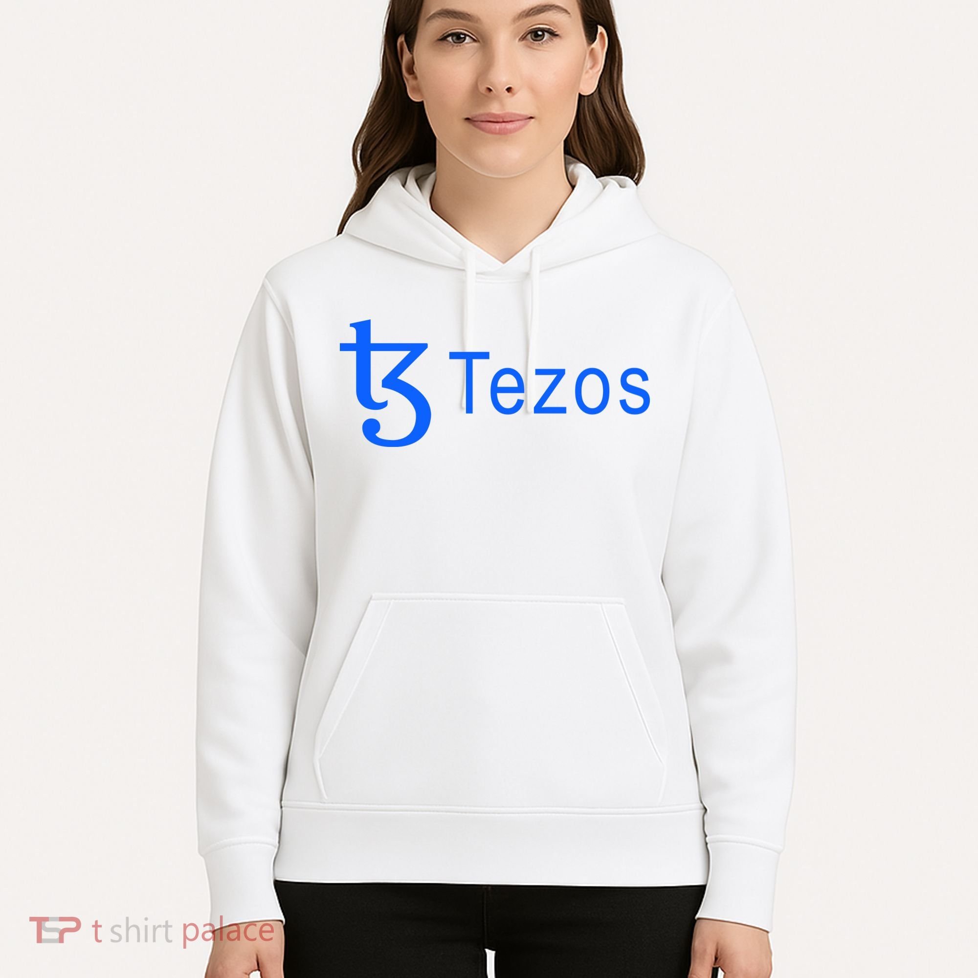 Tezos Cryptocurrency Logo Hoodie
