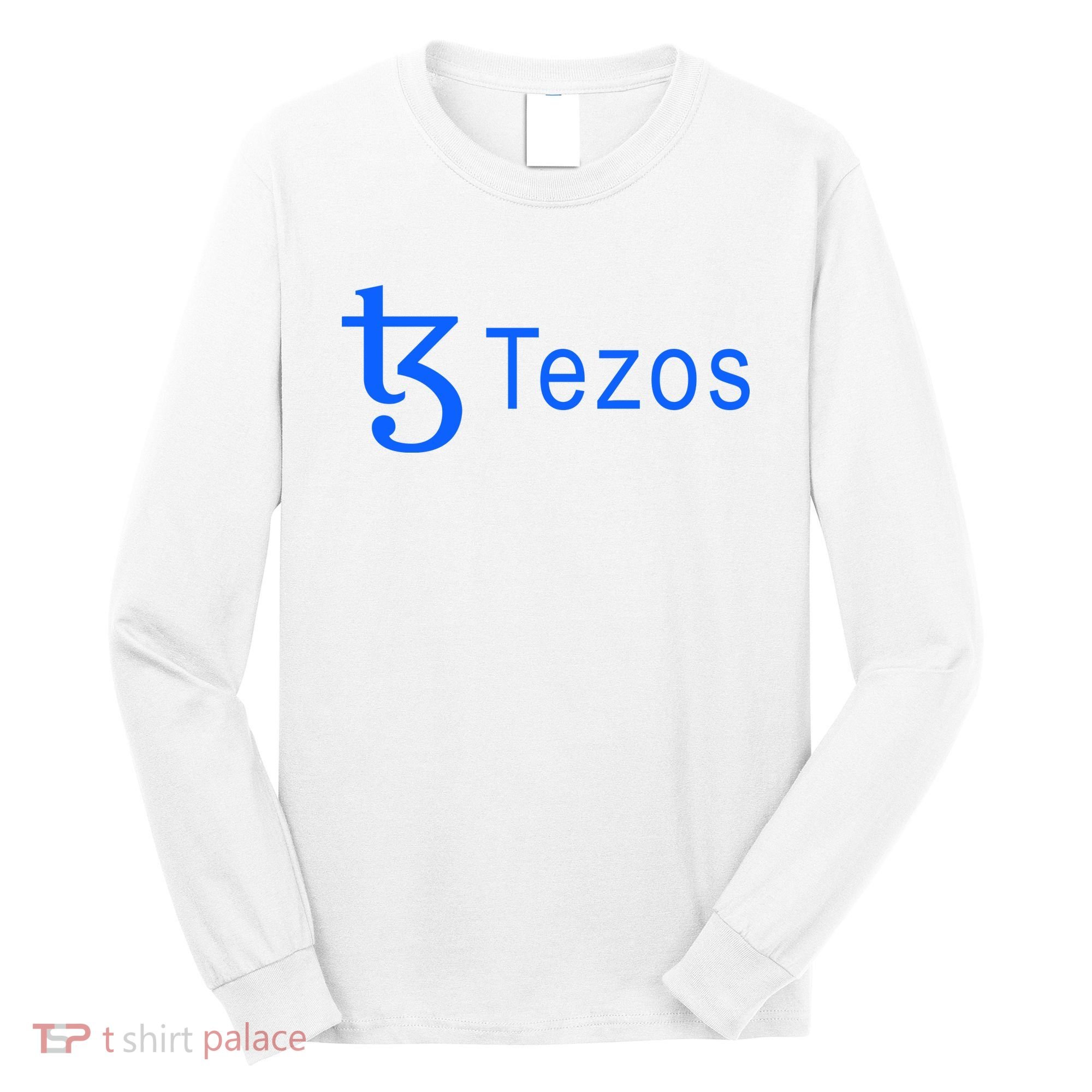 Tezos Cryptocurrency Logo Long Sleeve Shirt