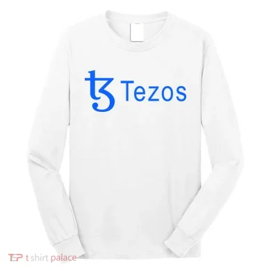 Tezos Cryptocurrency Logo Long Sleeve Shirt