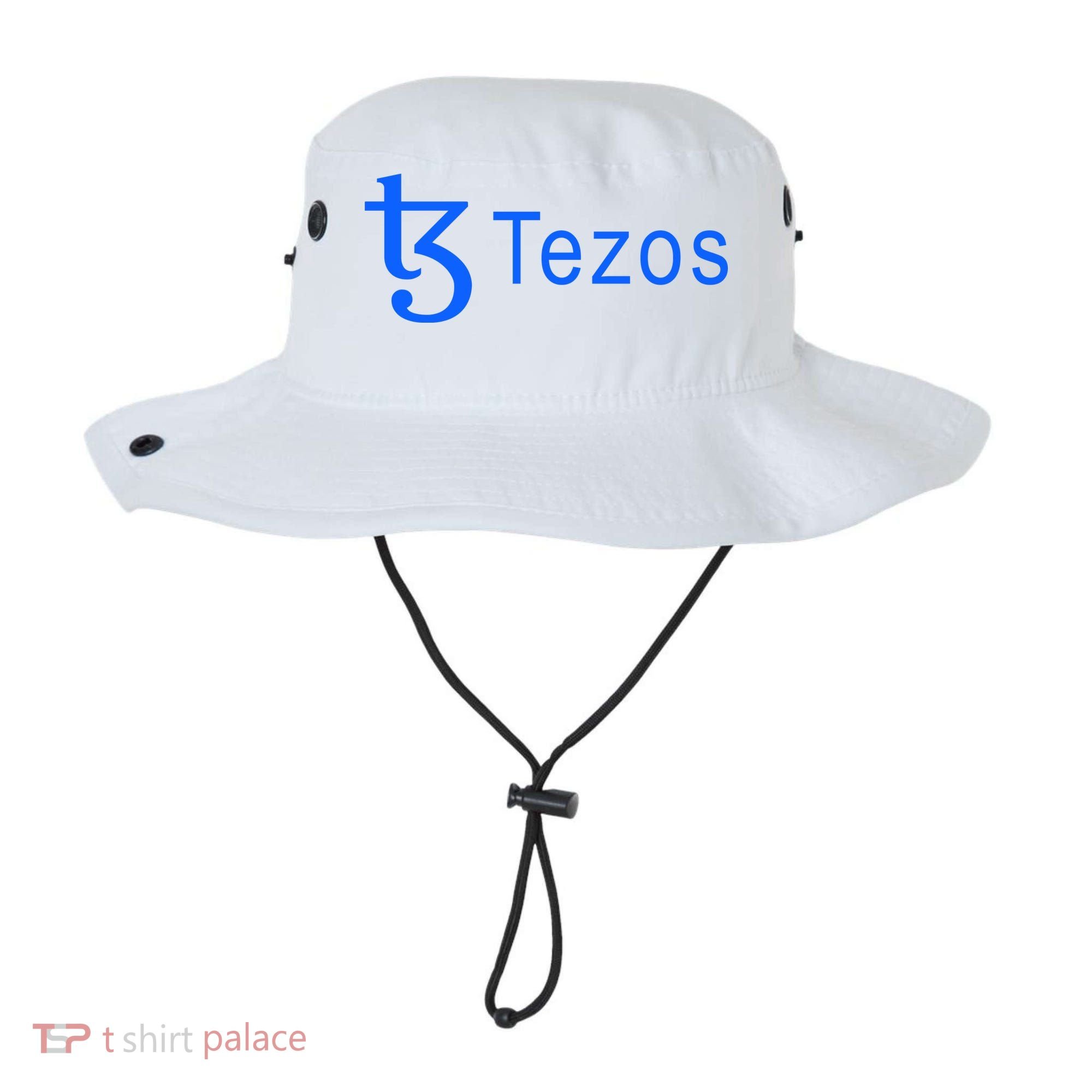 Tezos Cryptocurrency Logo Bucket Hat