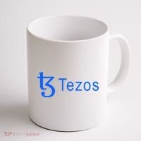 Tezos Cryptocurrency Logo Coffee Mug thumb 1