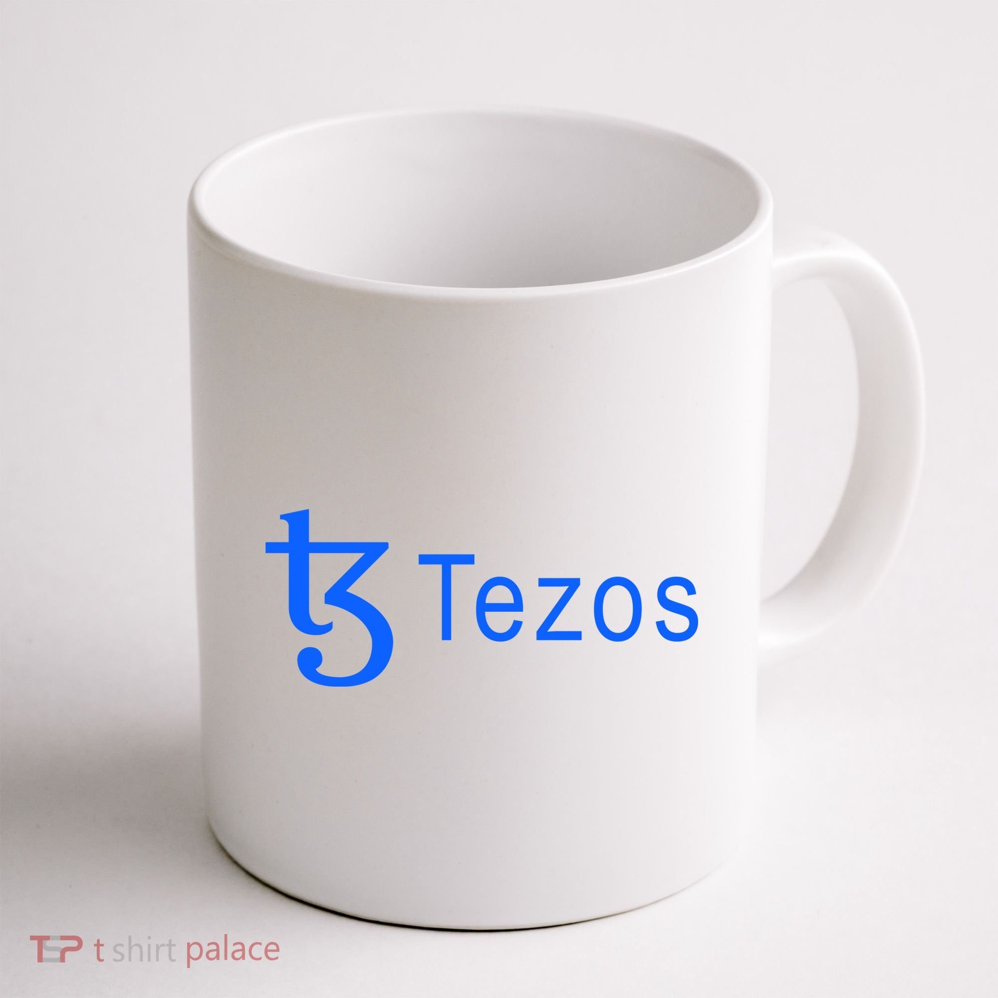 Tezos Cryptocurrency Logo Coffee Mug