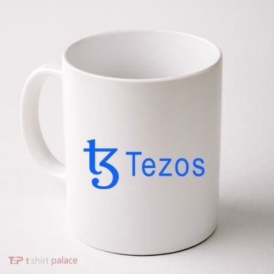 Tezos Cryptocurrency Logo Coffee Mug