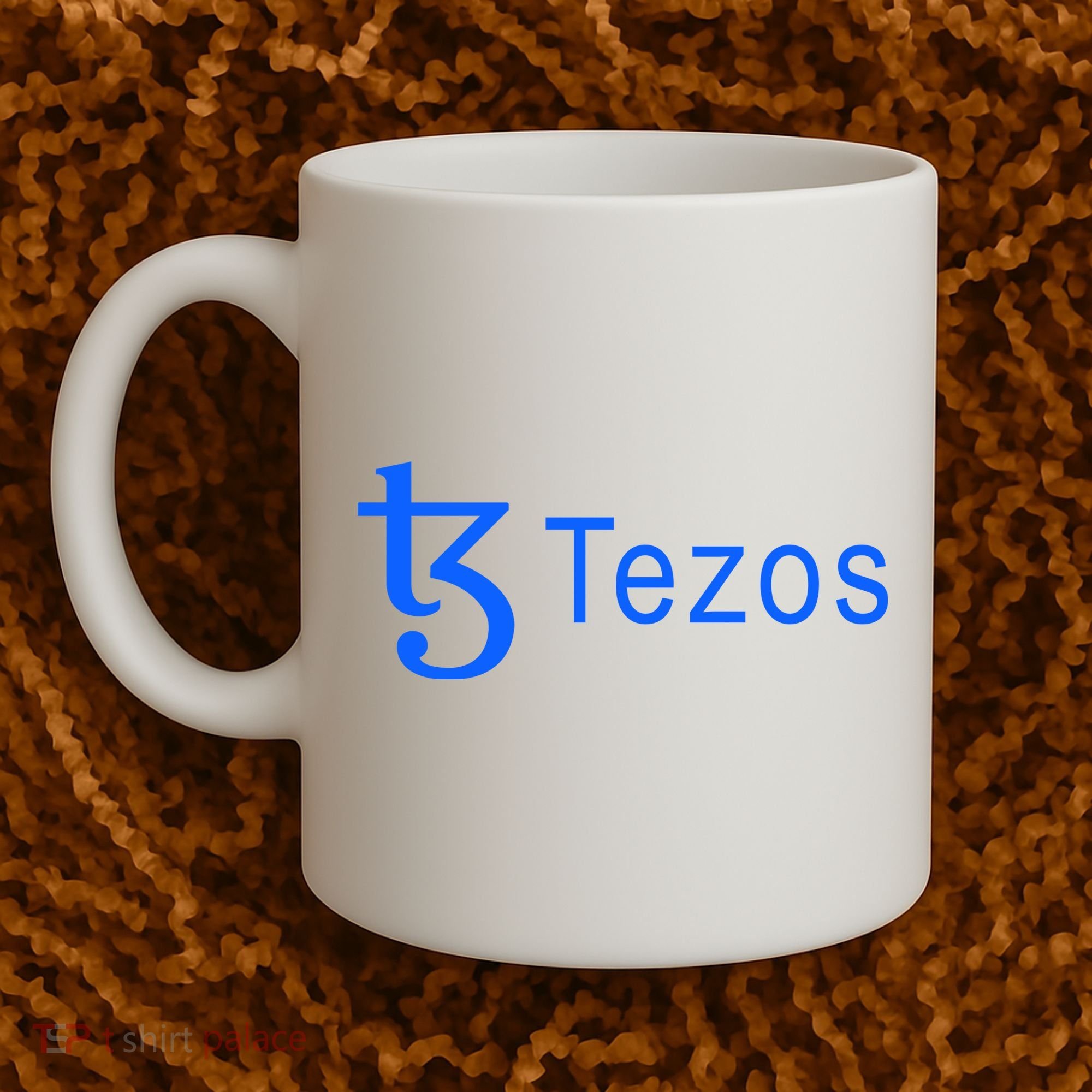 Tezos Cryptocurrency Logo Coffee Mug