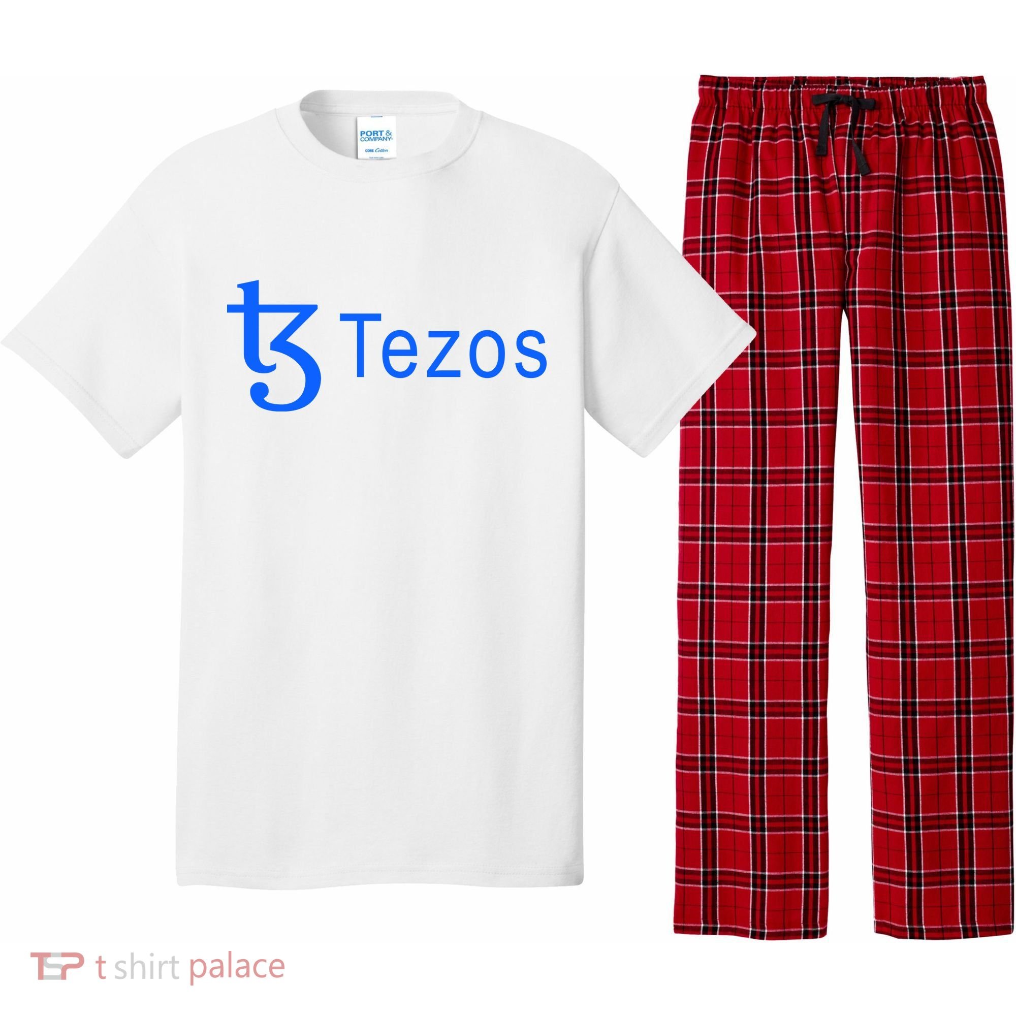 Tezos Cryptocurrency Logo Pajama Set