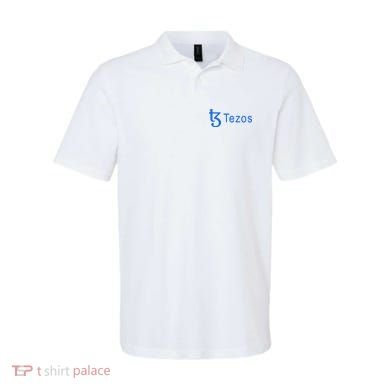 Tezos Cryptocurrency Logo Polo