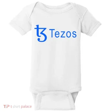 Tezos Cryptocurrency Logo Baby Bodysuit