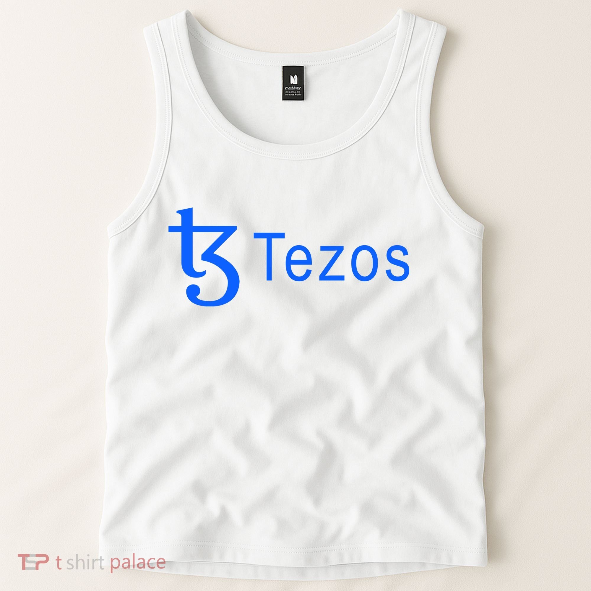Tezos Cryptocurrency Logo Tank Top