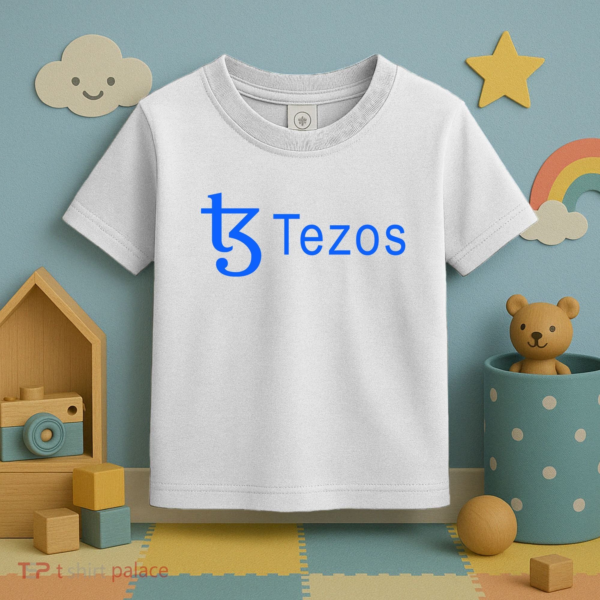 Tezos Cryptocurrency Logo Toddler T-Shirt