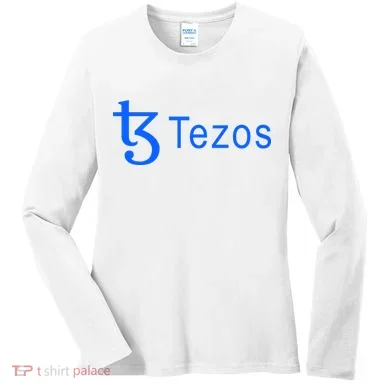 Tezos Cryptocurrency Logo Women's Long Sleeve Shirt